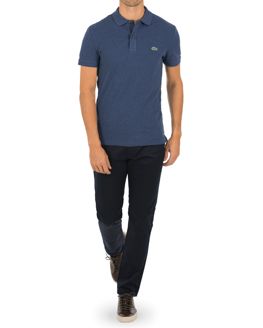 Homme | Polos | Lacoste | Slim Fit Polo Piké Anchor Chine