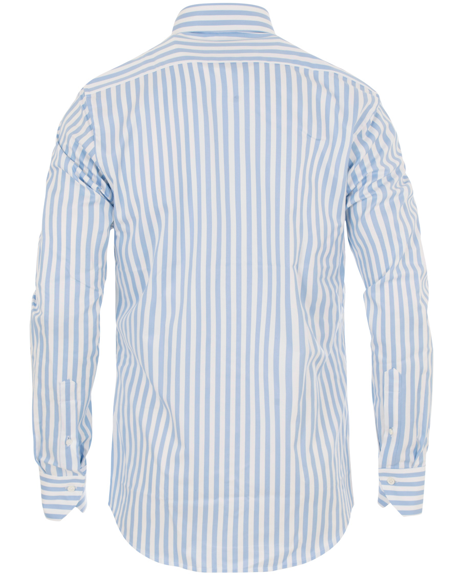 Homme | Chemises | Stenströms | Slimline Striped Shirt White/Blue
