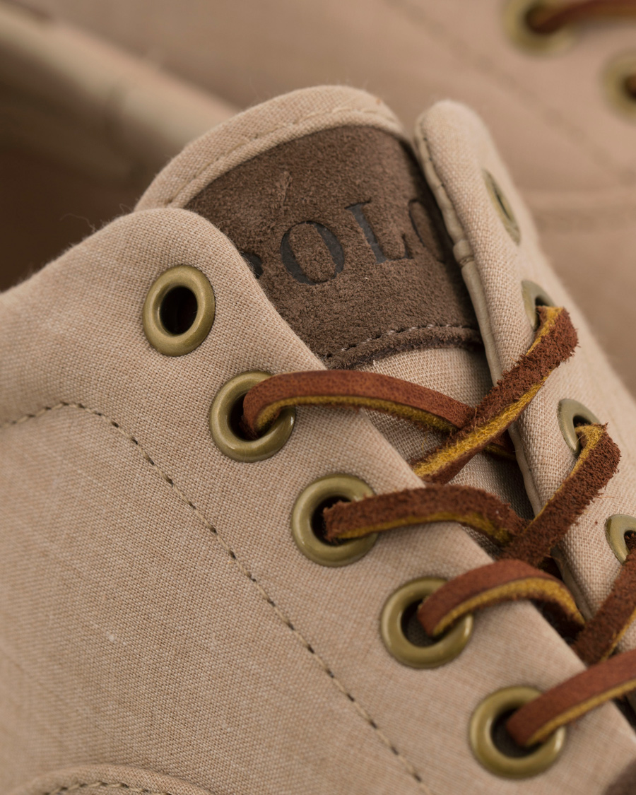Homme | Polo Ralph Lauren Vaughn Sneaker Taupe | Polo Ralph Lauren | Vaughn Sneaker Taupe