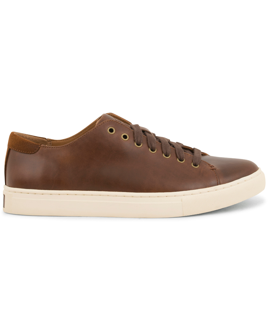 Homme | Polo Ralph Lauren Jermain Sneaker Deep Tan Calf | Polo Ralph Lauren | Jermain Sneaker Deep Tan Calf