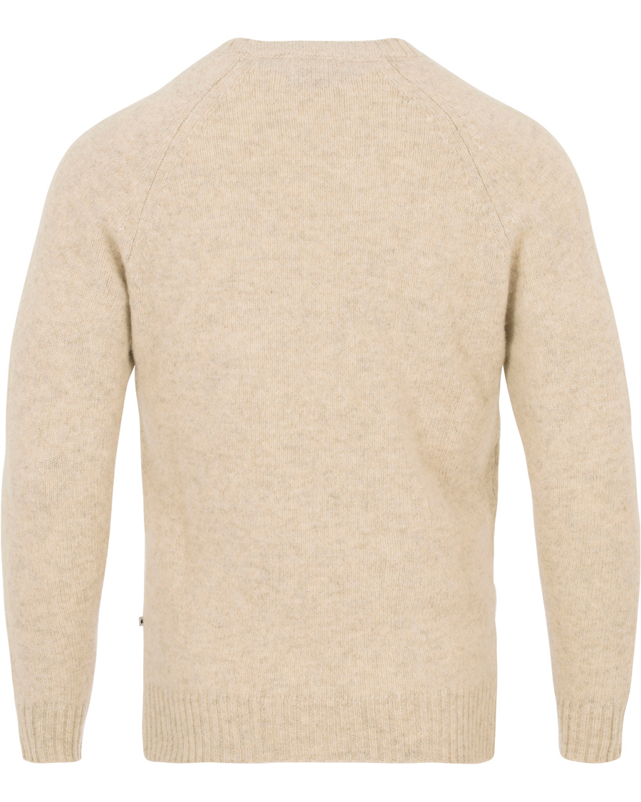 Heren | Truien | NN07 | Nathan Lambswool Crew Neck Pale Grey