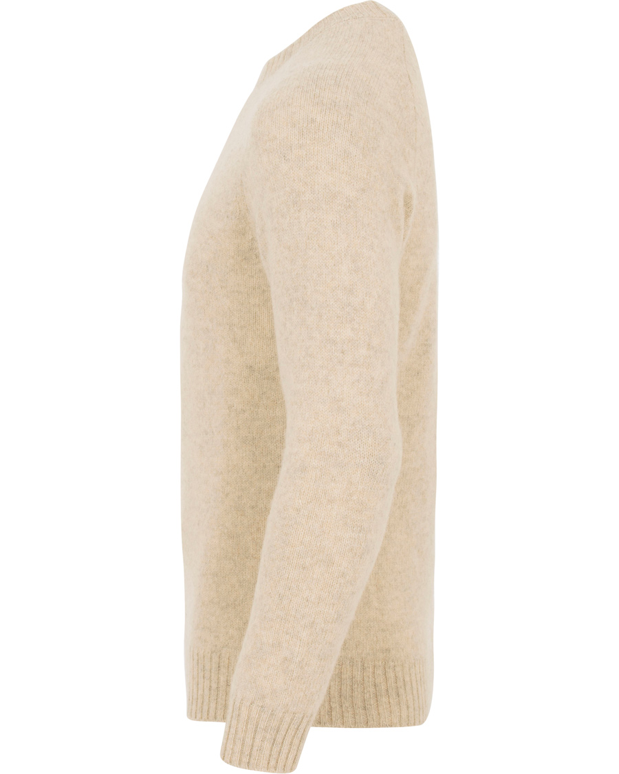 Heren | Truien | NN07 | Nathan Lambswool Crew Neck Pale Grey
