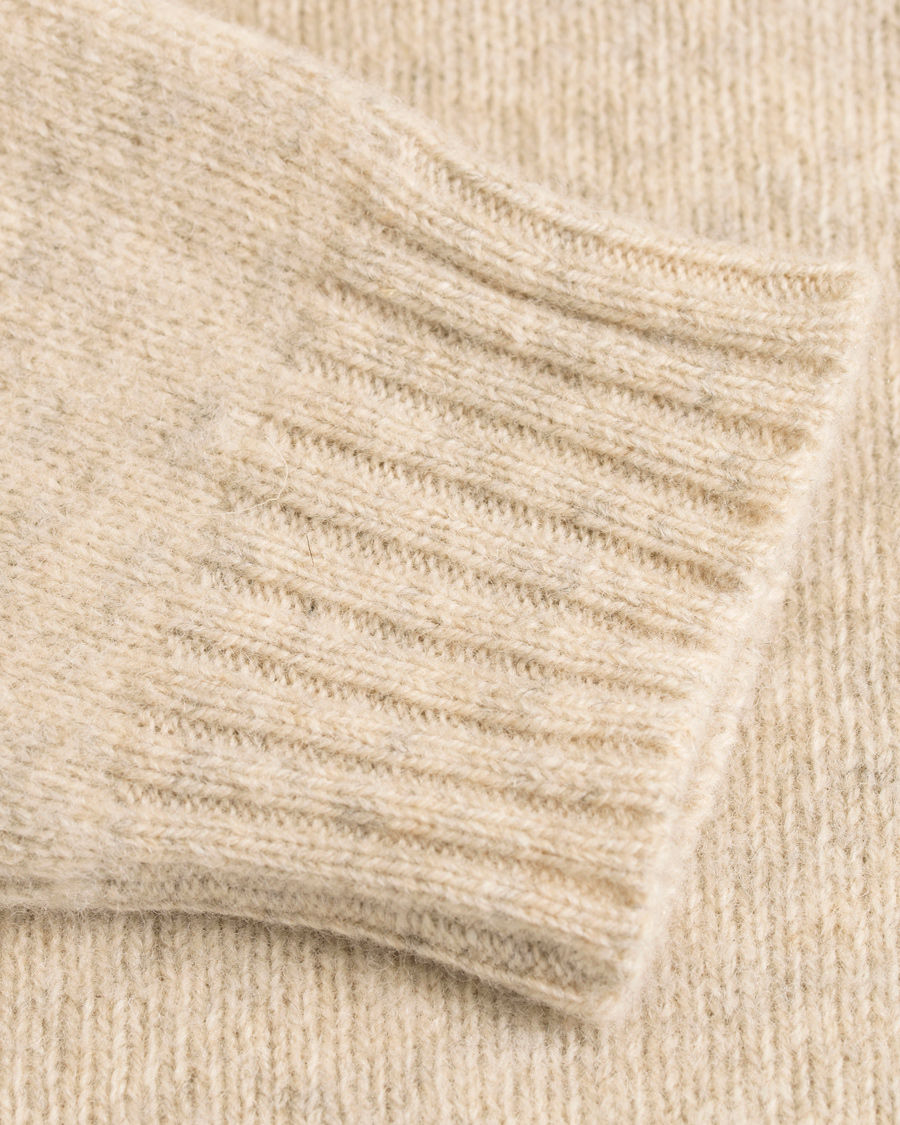Heren | Truien | NN07 | Nathan Lambswool Crew Neck Pale Grey