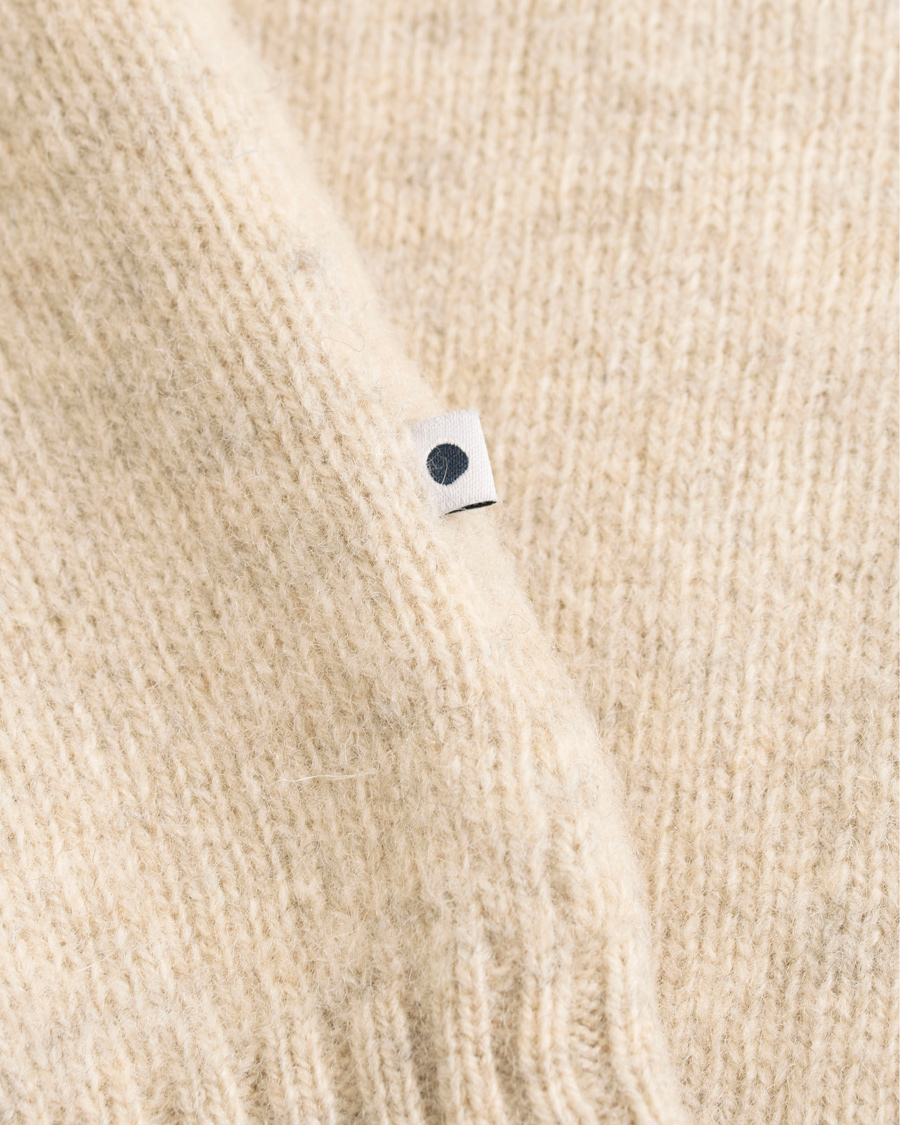 Heren | Truien | NN07 | Nathan Lambswool Crew Neck Pale Grey