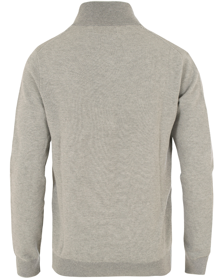 Heren | Truien | Polo Ralph Lauren | Texture Half Zip Grey