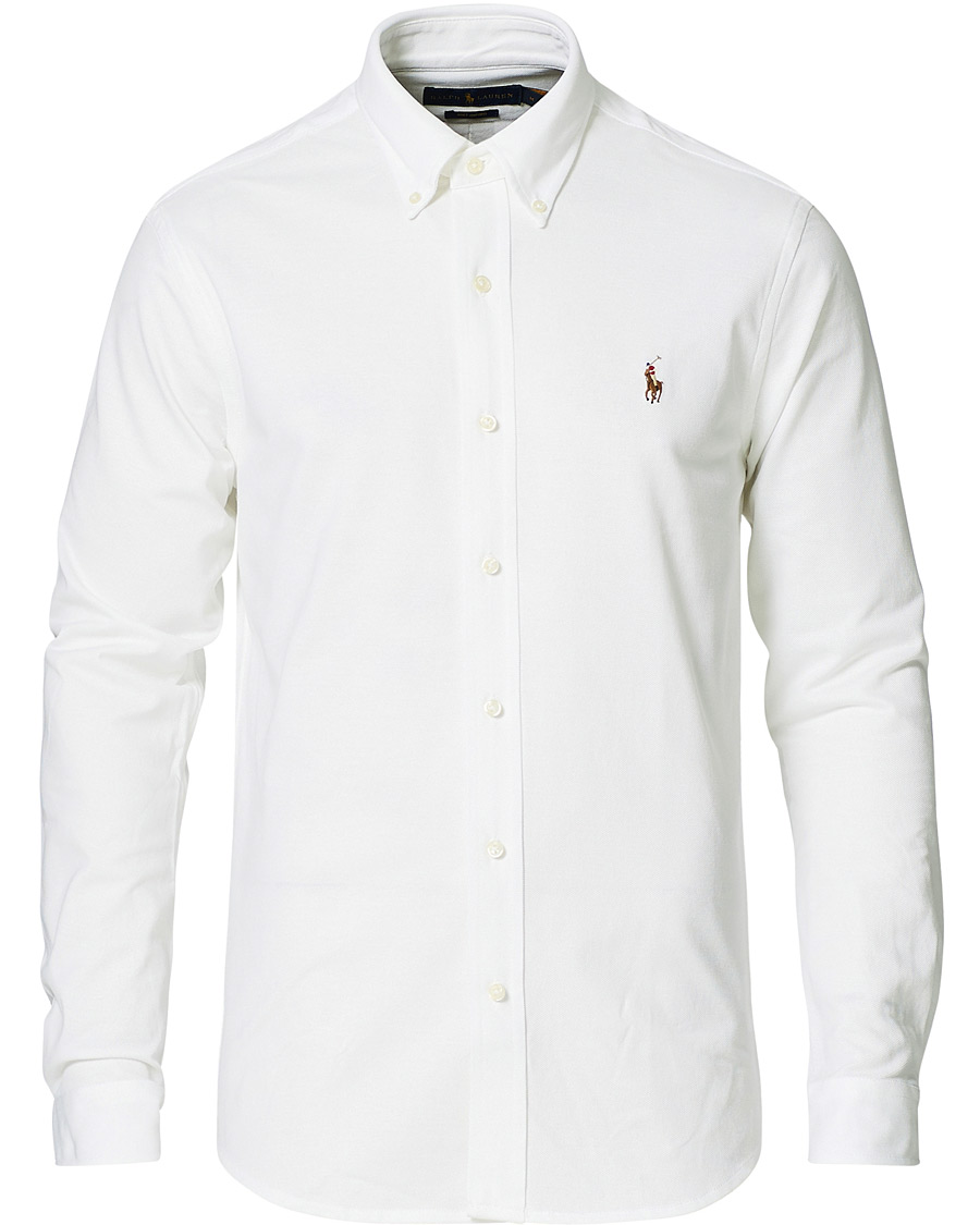 Homme | Chemises | Polo Ralph Lauren | Knit Oxford Shirt White