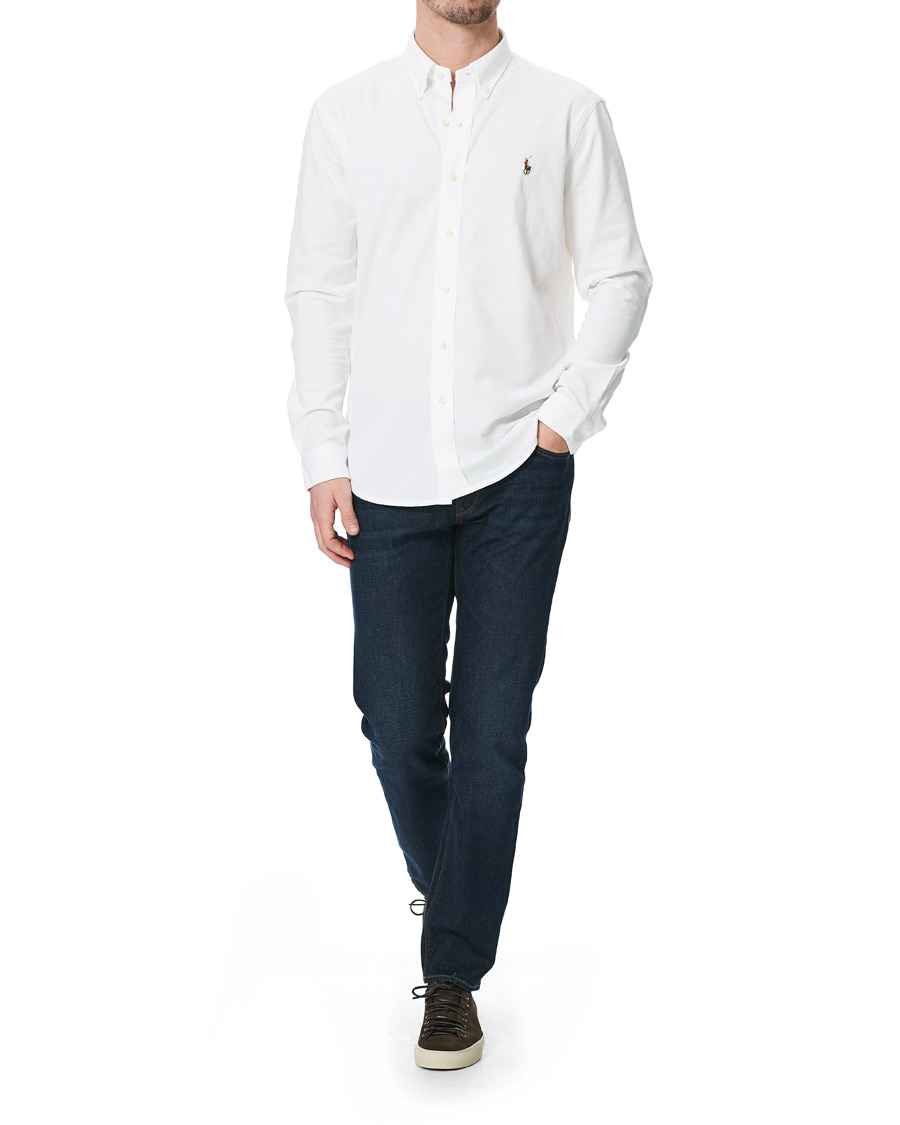 Homme | Chemises | Polo Ralph Lauren | Knit Oxford Shirt White