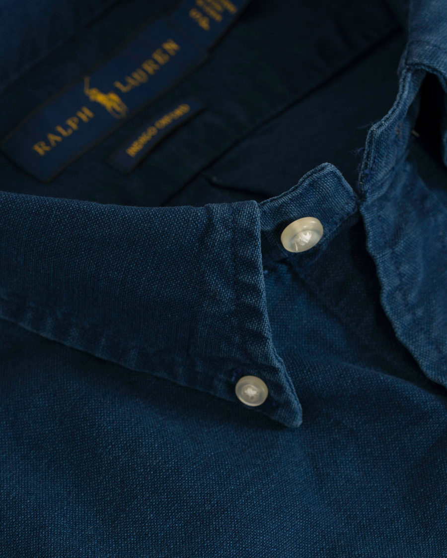 Heren | Overhemden | Polo Ralph Lauren | Core Fit Garment Dyed Oxford Shirt Indigo