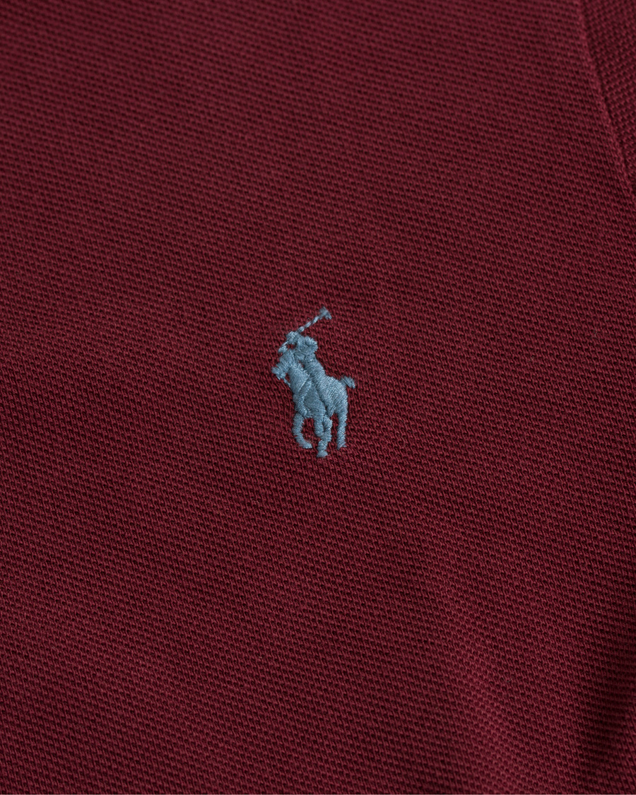 Homme | Polos | Polo Ralph Lauren | Slim Fit Pima Cotton Polo Fall Burgundy