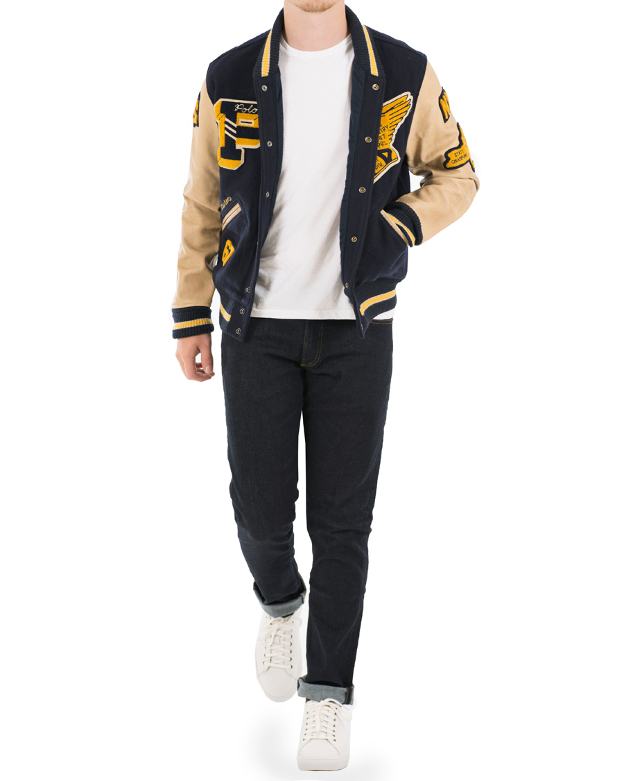 Heren | Jassen | Polo Ralph Lauren | Varsity Wool Jacket Collection Navy