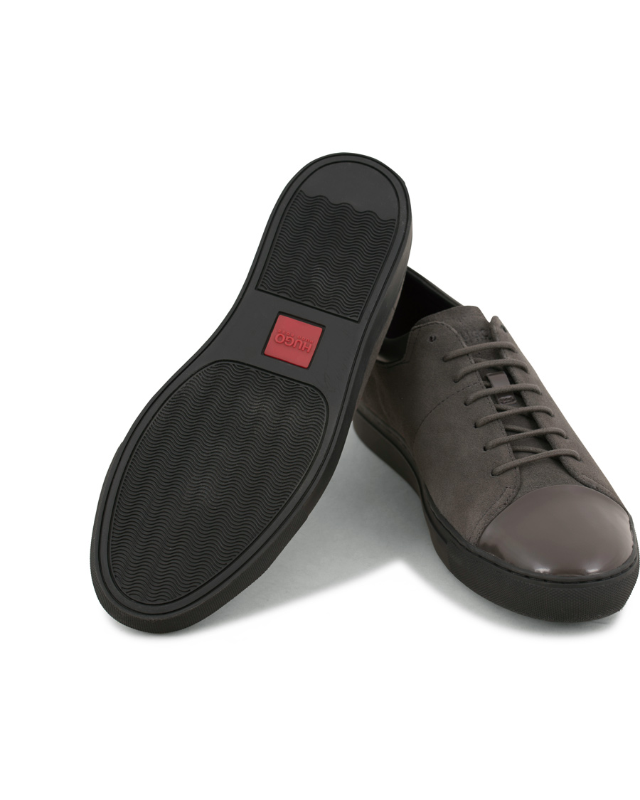 Heren | HUGO Casual Toe Cap Sneaker Grey | HUGO | Casual Toe Cap Sneaker Grey
