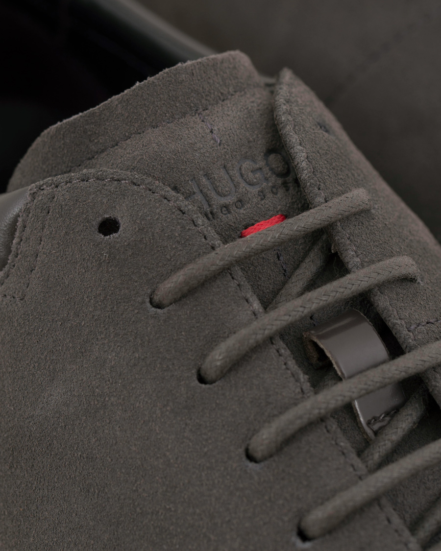 Heren | HUGO Casual Toe Cap Sneaker Grey | HUGO | Casual Toe Cap Sneaker Grey