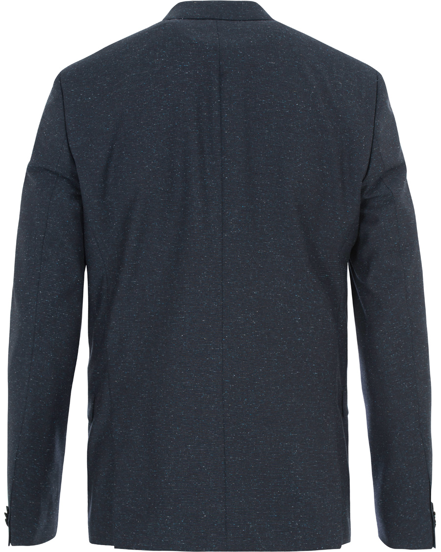 Homme | Costumes | HUGO | Arti Hesten Wool/Silk Donegal Suit Navy