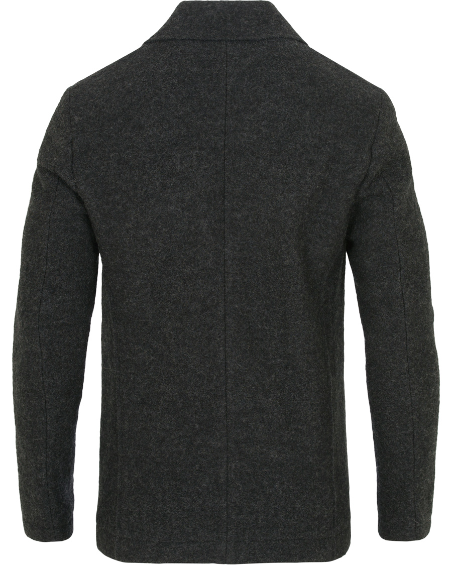 Homme | Manteaux Et Vestes | BOSS ORANGE | BOSS Casual Branco Wool Peacoat Dark Grey