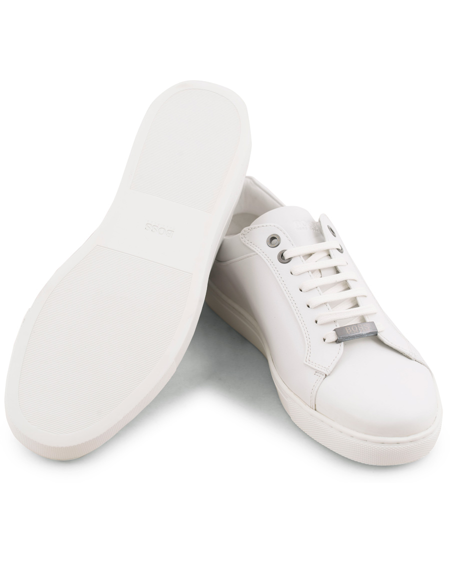 Homme | BOSS Tribute Tenn Sneaker White | BOSS BLACK | BOSS Tribute Tenn Sneaker White