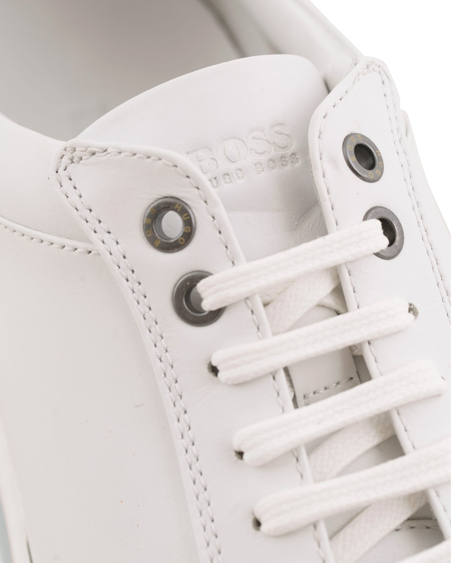 Homme | BOSS Tribute Tenn Sneaker White | BOSS BLACK | BOSS Tribute Tenn Sneaker White