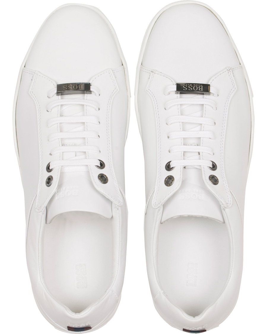 Homme | BOSS Tribute Tenn Sneaker White | BOSS BLACK | BOSS Tribute Tenn Sneaker White