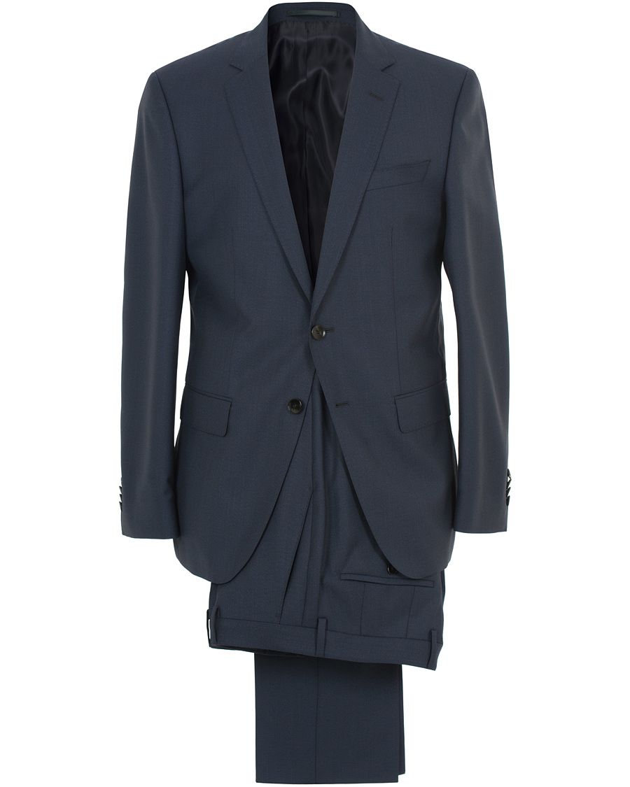 Homme | Costumes | BOSS BLACK | BOSS Huge/Genius Wool Suit Blue