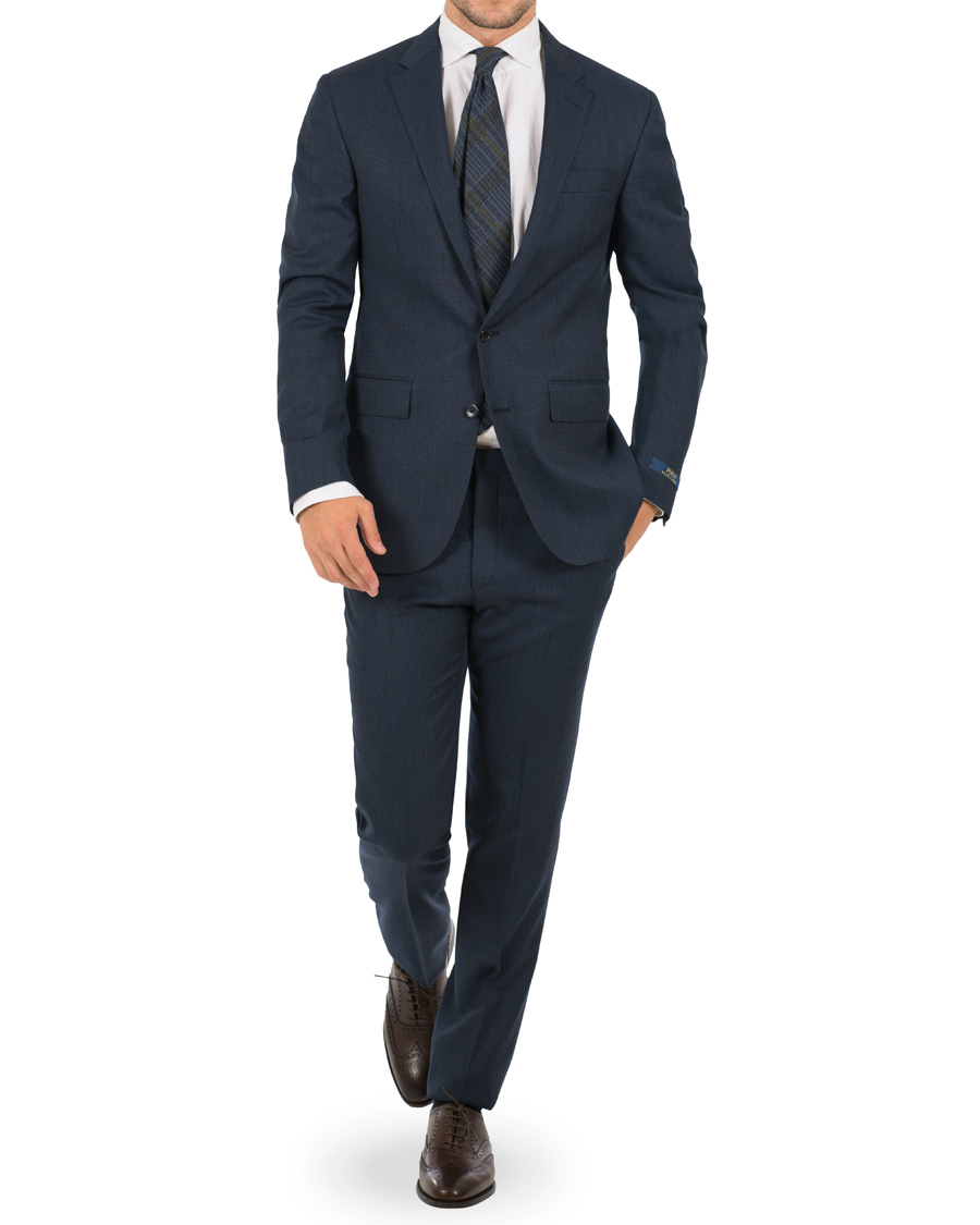 Homme | Costumes | BOSS BLACK | BOSS Huge/Genius Wool Suit Blue