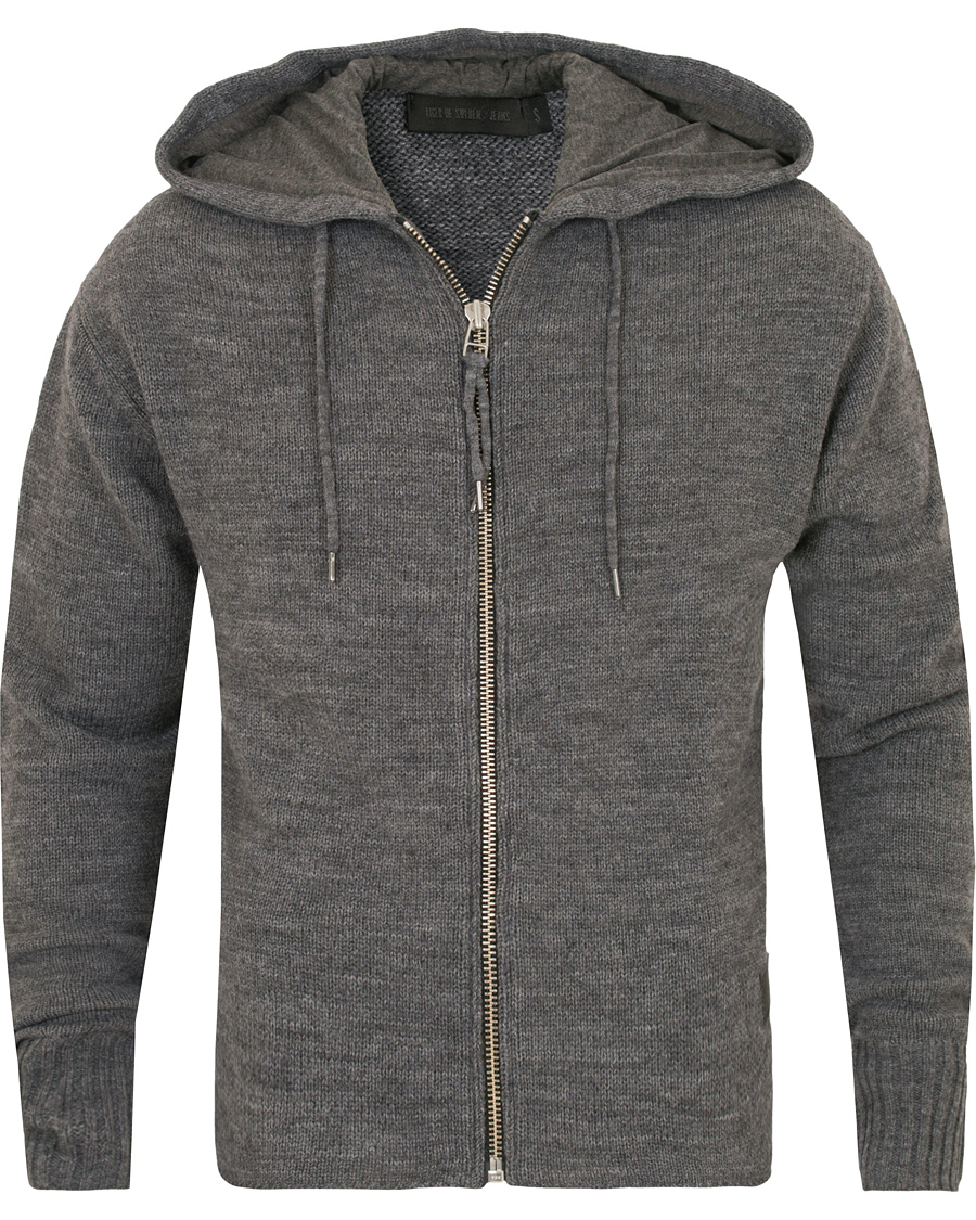 Homme | Pulls Et Tricots | Tiger of Sweden Jeans | Syl Plain Full Zip Hoodie Grey
