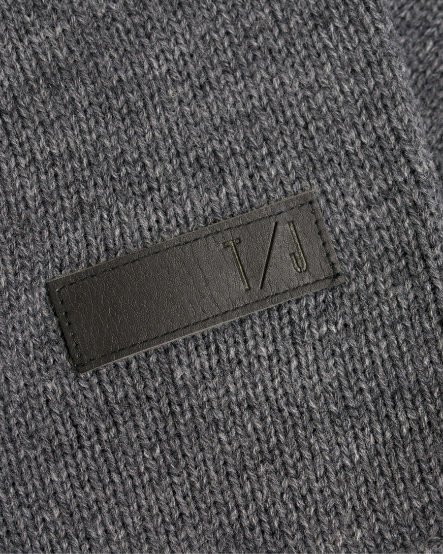 Homme | Pulls Et Tricots | Tiger of Sweden Jeans | Syl Plain Full Zip Hoodie Grey