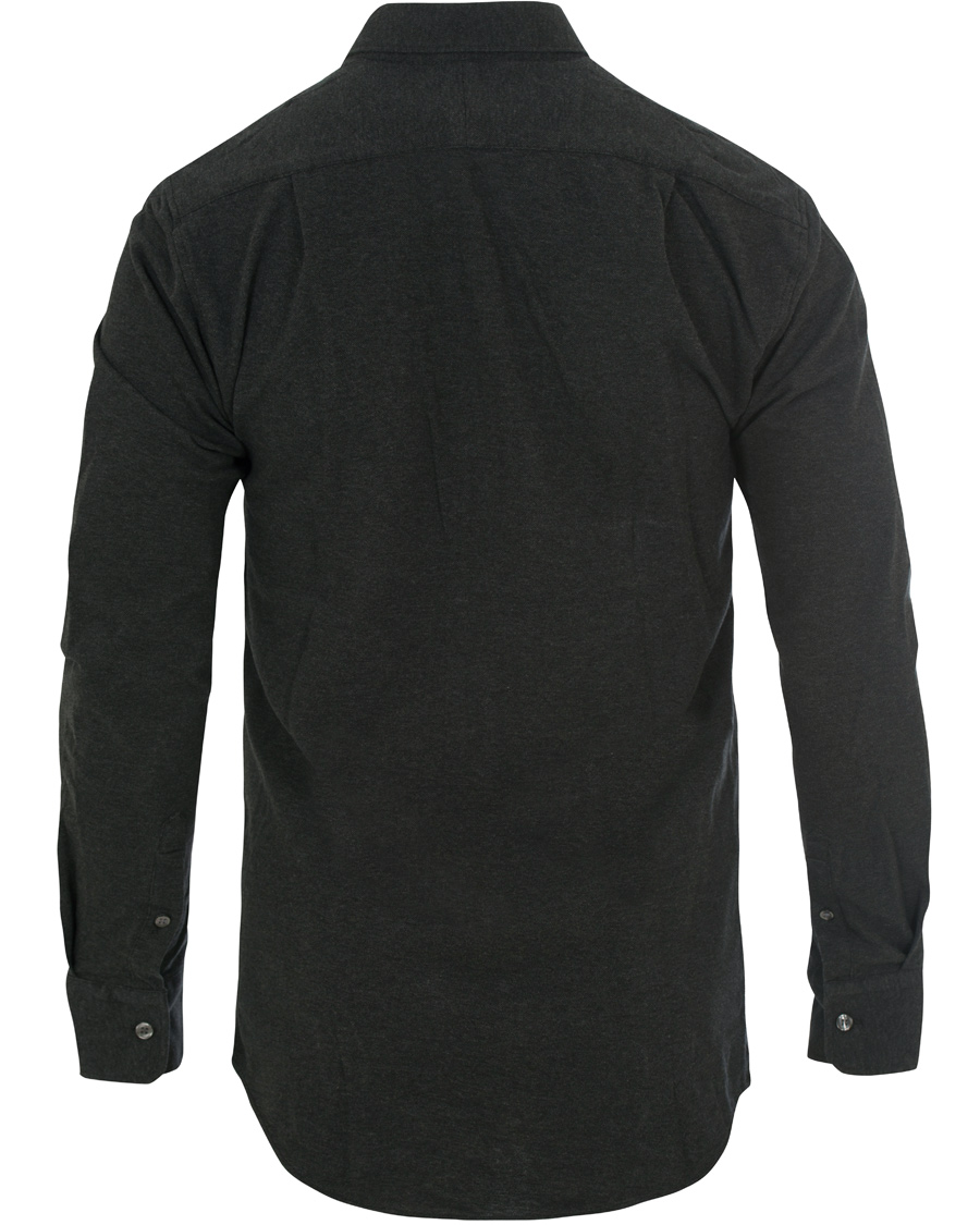 Homme | Chemises | Tiger of Sweden | Donald Pique Shirt Charcoal