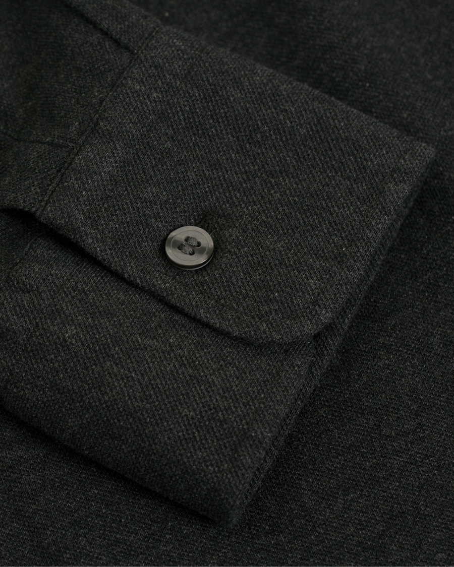 Homme | Chemises | Tiger of Sweden | Donald Pique Shirt Charcoal