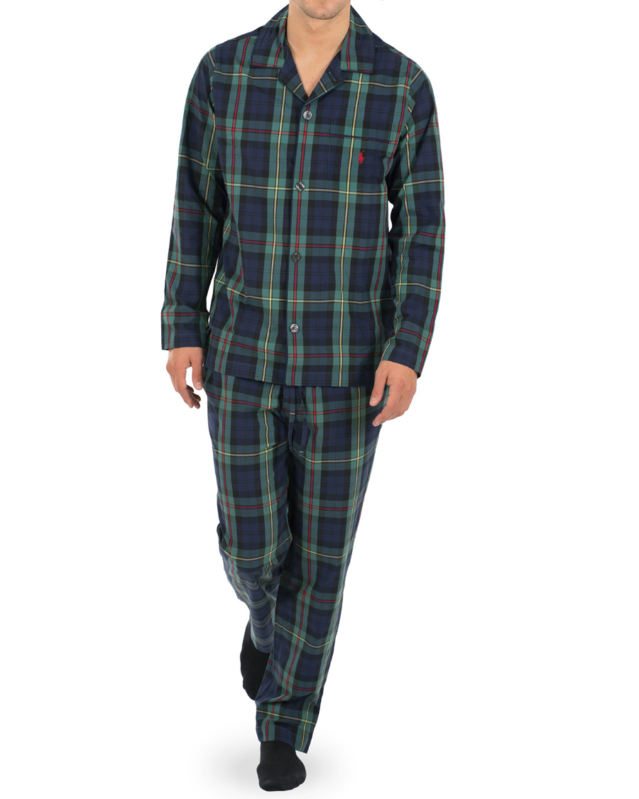 Homme | Sous-Vêtements Et Chaussettes | Polo Ralph Lauren | Spencer Plaid Check Pyjama Set Green/Blue