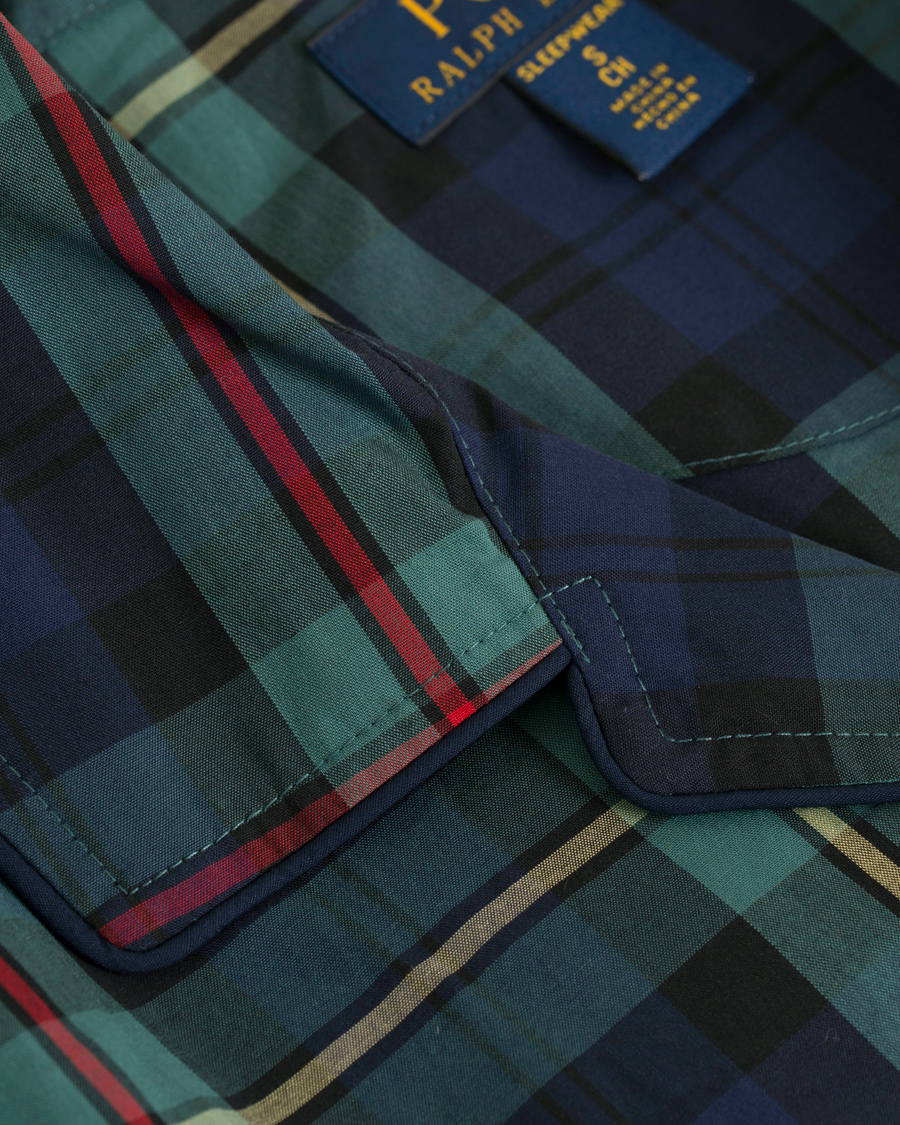 Homme | Sous-Vêtements Et Chaussettes | Polo Ralph Lauren | Spencer Plaid Check Pyjama Set Green/Blue