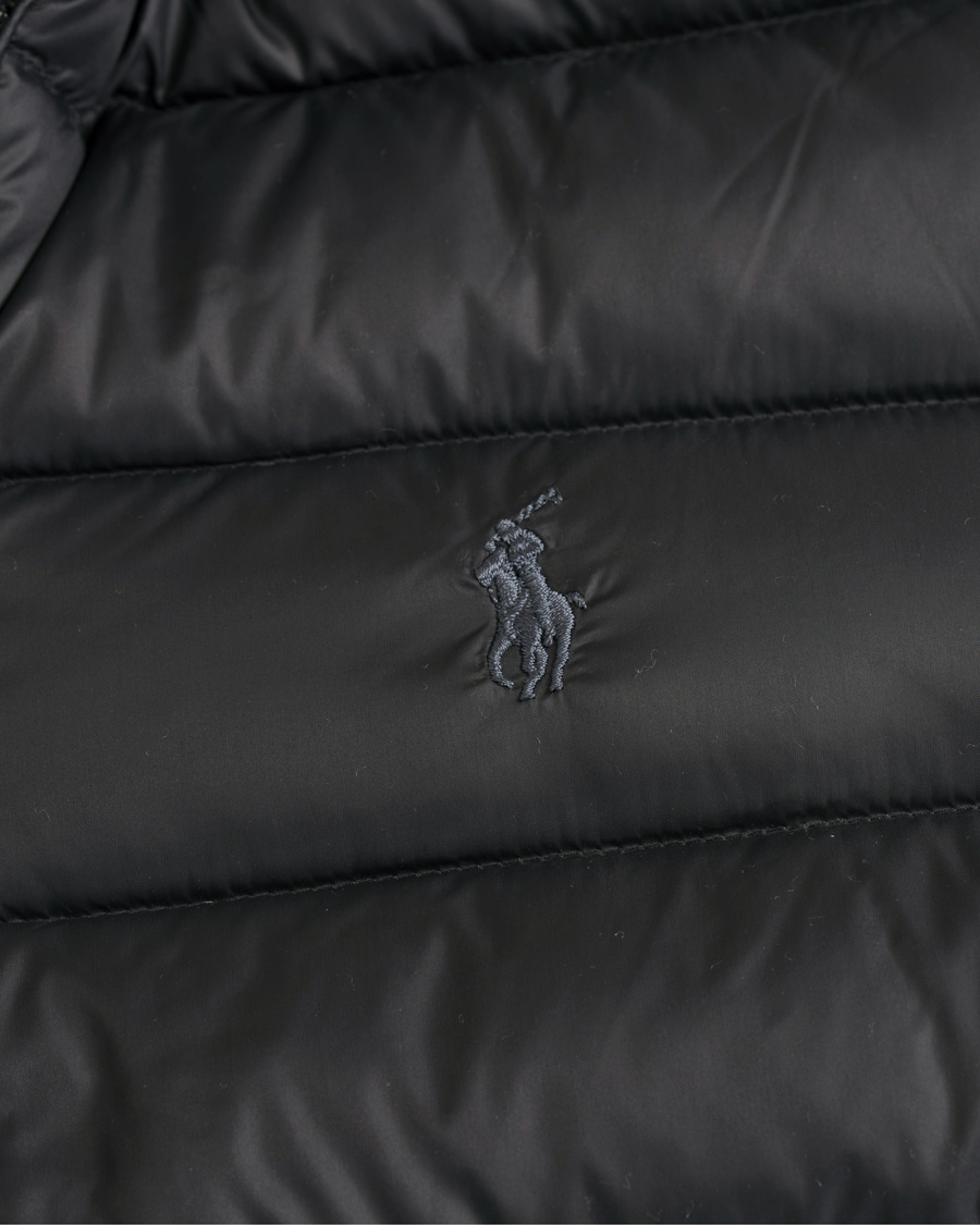 Homme | Manteaux Et Vestes | Polo Ralph Lauren | Hybrid Down Full Zip Hood Jacket Black