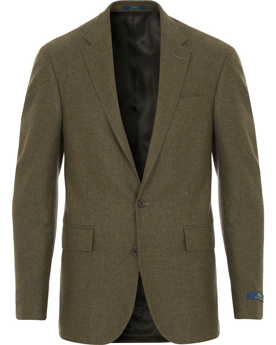 Heren | Blazers | Polo Ralph Lauren | Clothing 1 Thickeweave Lambswool Blazer Olive