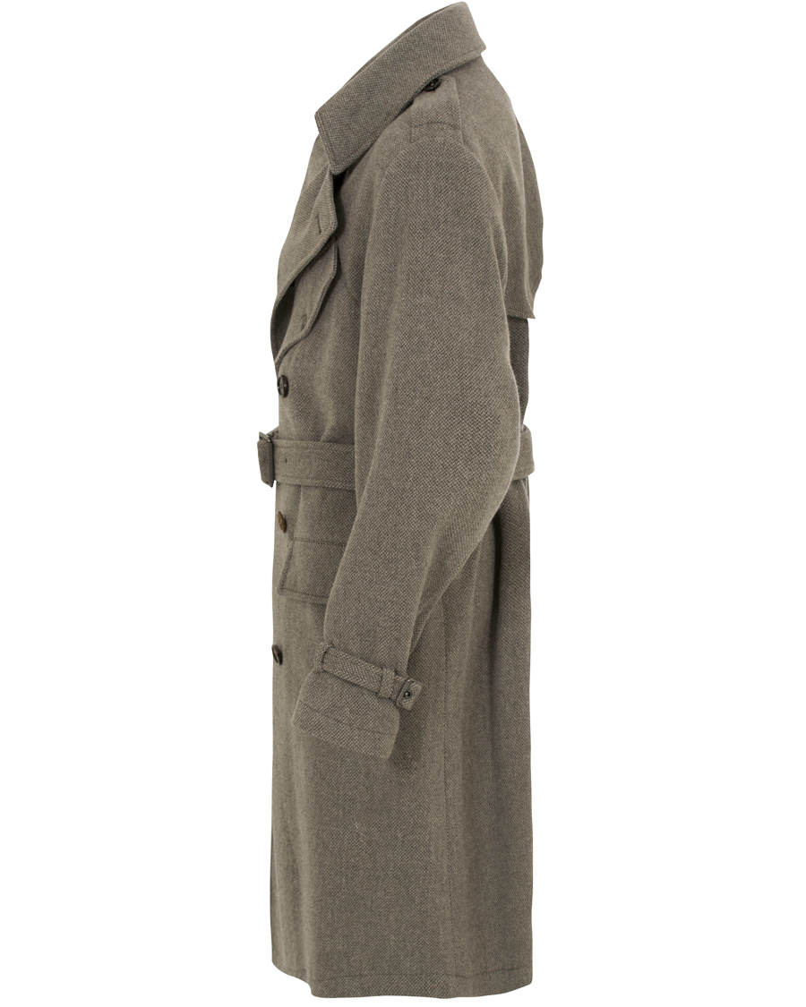 Heren | Jassen | Ralph Lauren Purple Label | Ingleton Trenchcoat Light Grey Melange