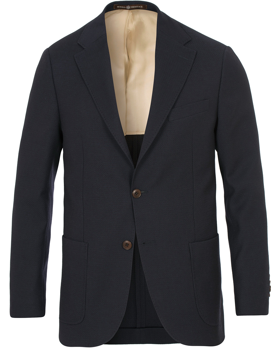 Heren | Blazers | Morris Heritage | Keith Structured Blazer Navy