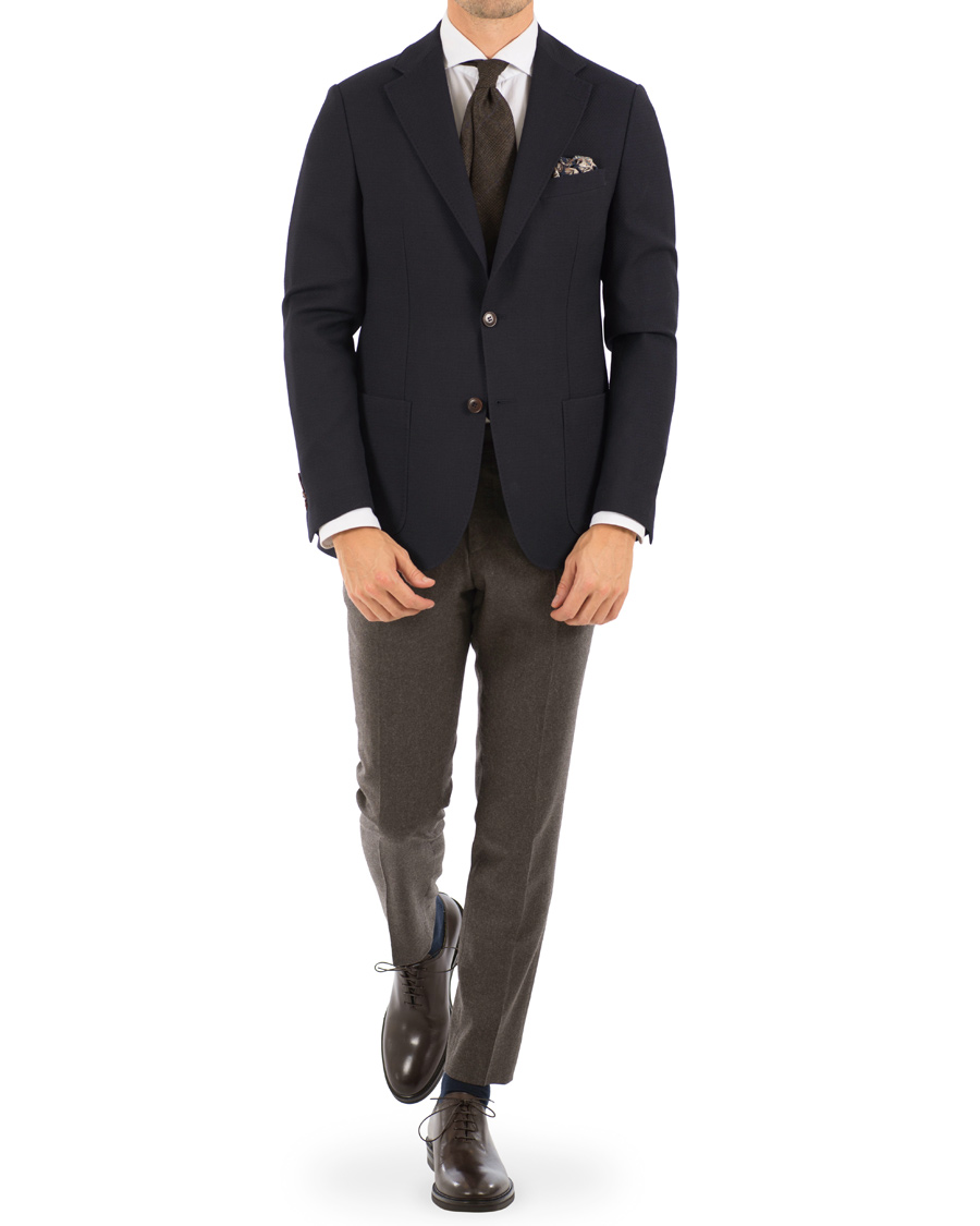 Heren | Blazers | Morris Heritage | Keith Structured Blazer Navy