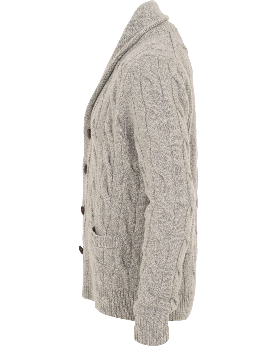 Homme | Pulls Et Tricots | Morris Heritage | Cable Cardigan Grey