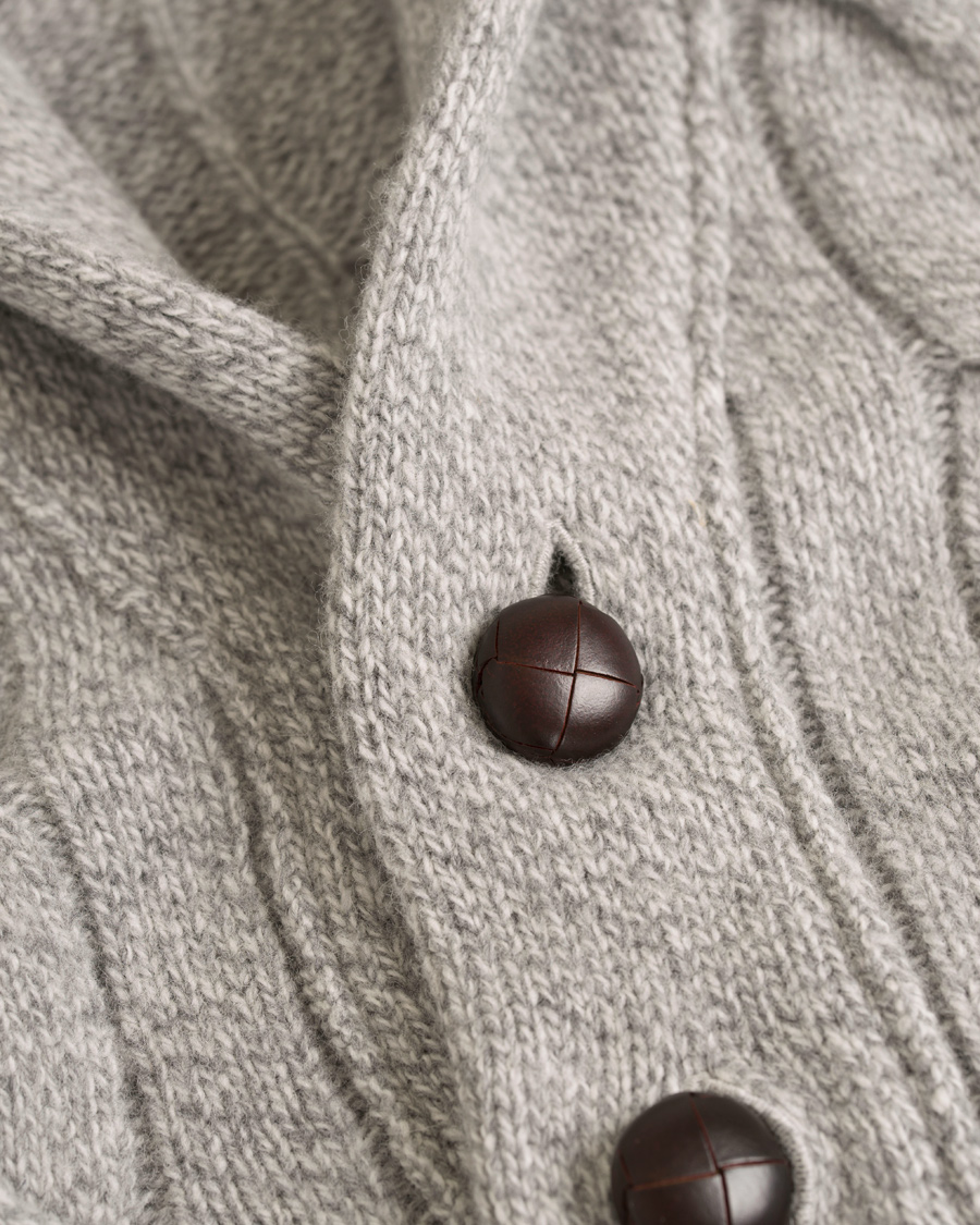 Homme | Pulls Et Tricots | Morris Heritage | Cable Cardigan Grey