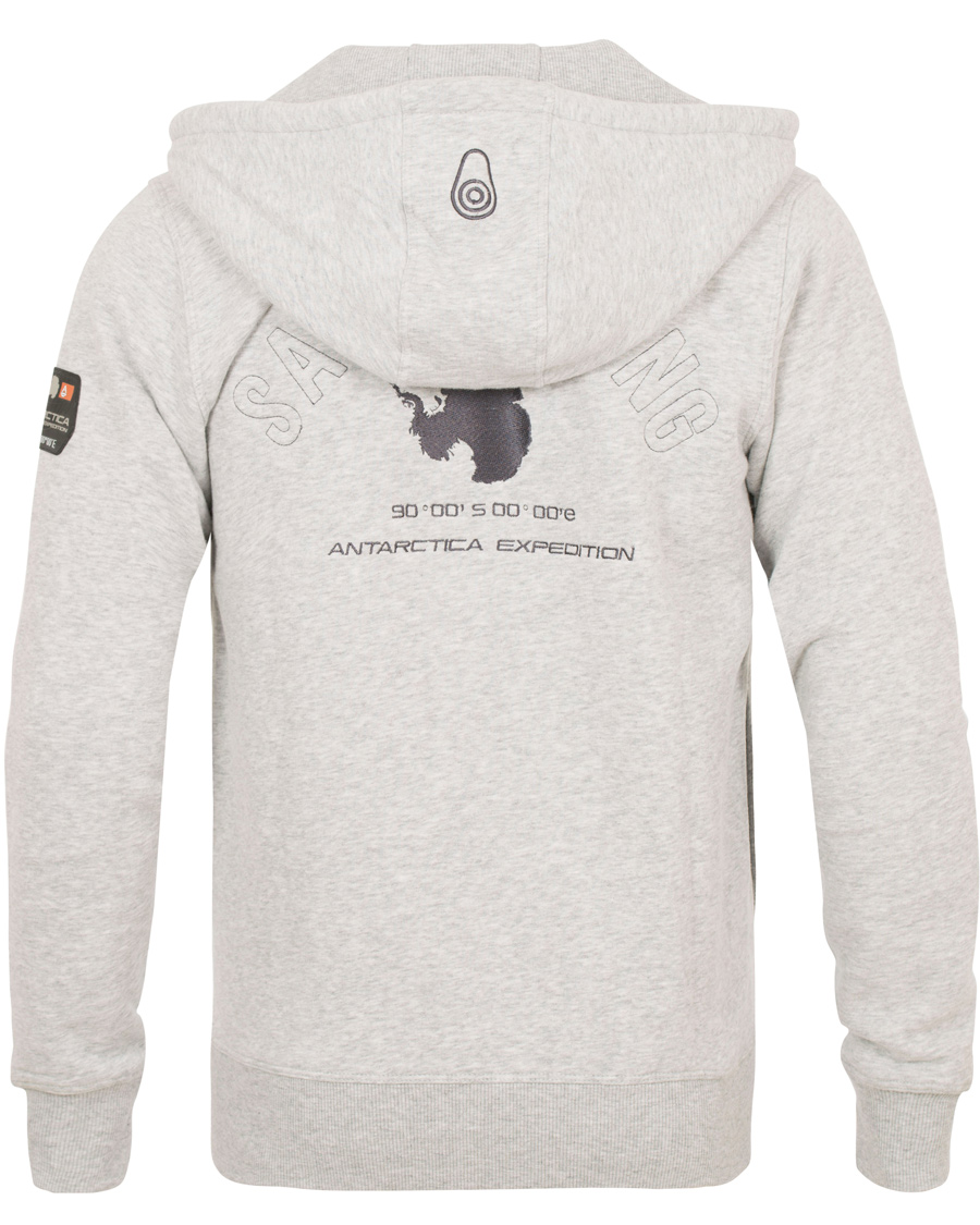 Homme | Pulls Et Tricots | Sail Racing | Antarctica Zip Hoodie Grey Melange