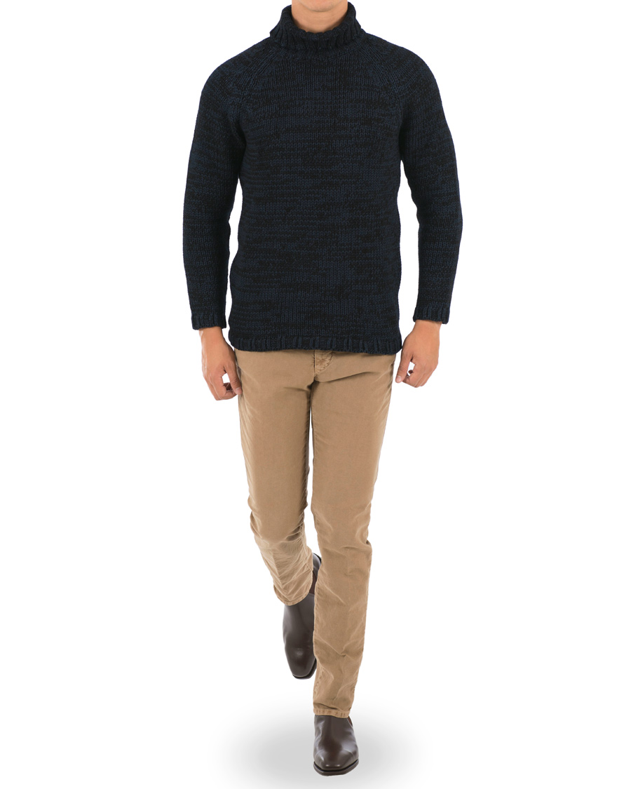 Homme | Pulls Et Tricots | Nudie Jeans | Hans Indigo Turtle Blue