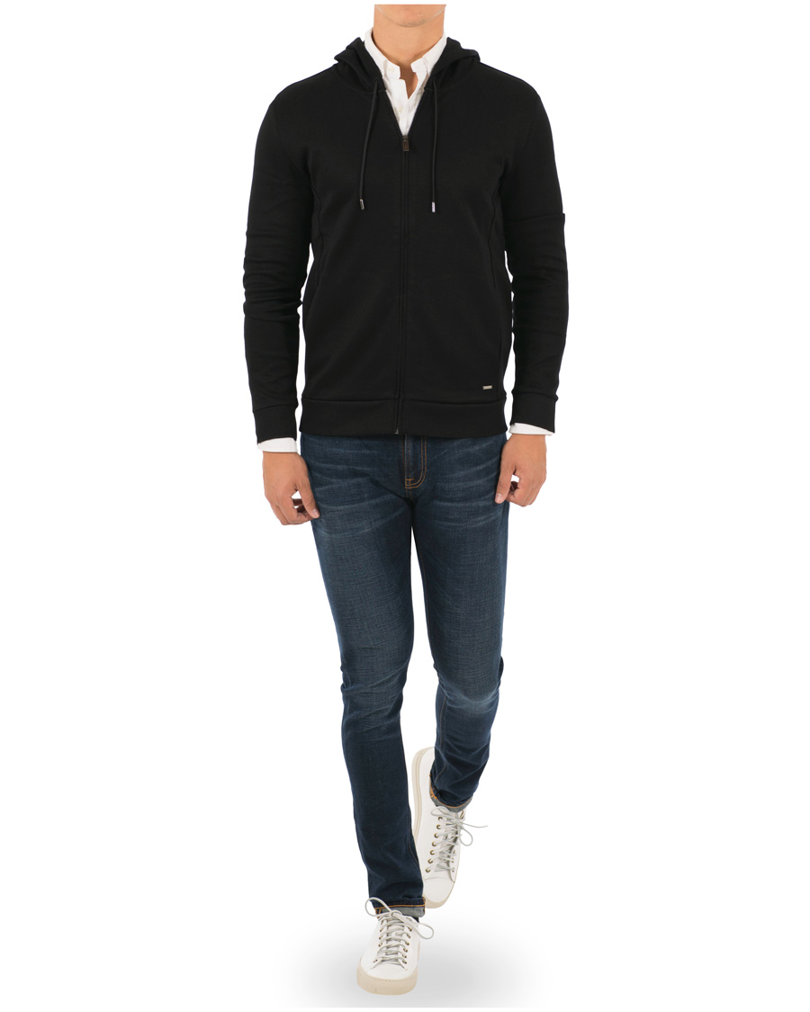 Homme | Jeans | Nudie Jeans | Skinny Lin Organic Slim Fit Stretch Jeans Dark Blue