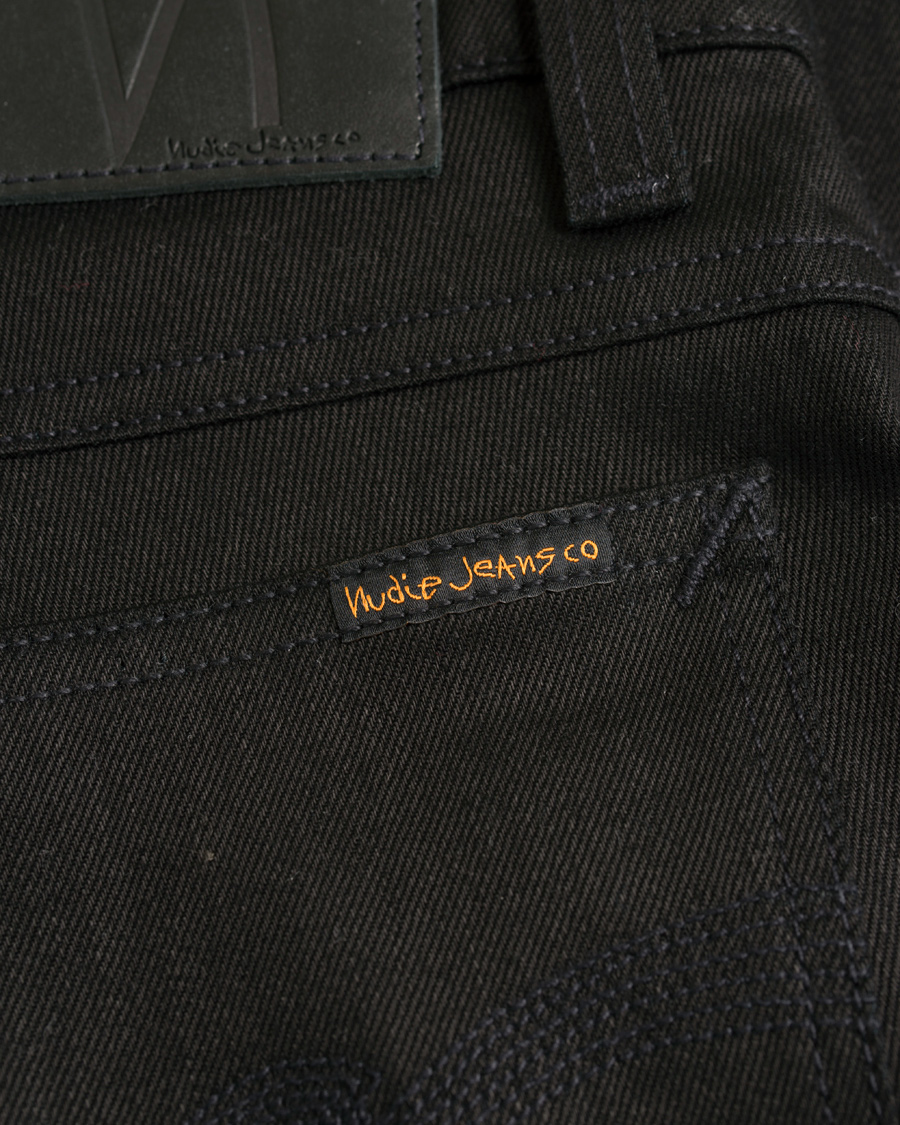Homme | Jeans | Nudie Jeans | Tilted Tor Organic Slim Fit Stretch Jeans Dry Everblack