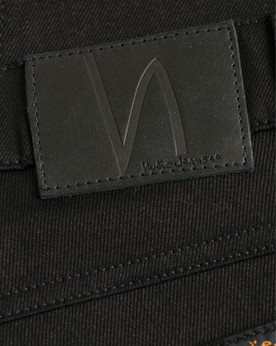 Homme | Jeans | Nudie Jeans | Tilted Tor Organic Slim Fit Stretch Jeans Dry Everblack