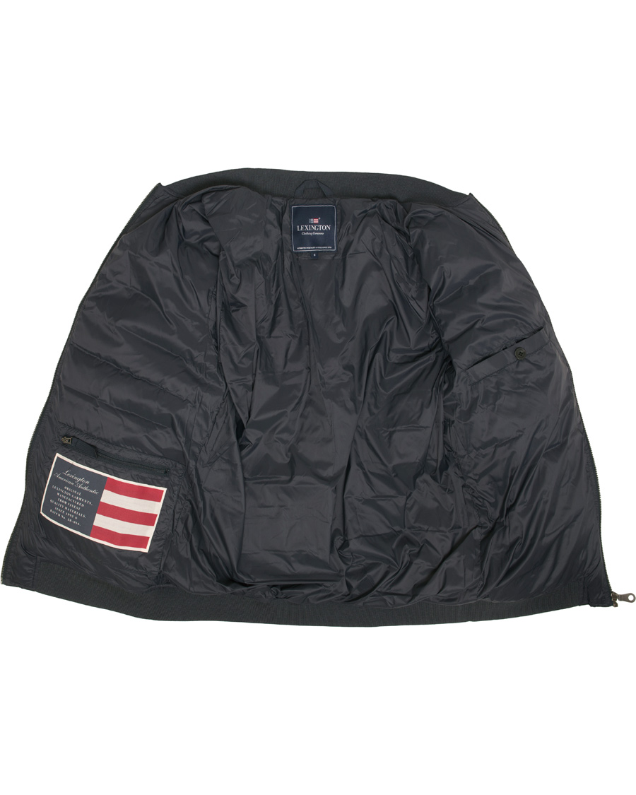 Heren | Jassen | Lexington | Aiden Bomber Jacket Deep Marine Blue