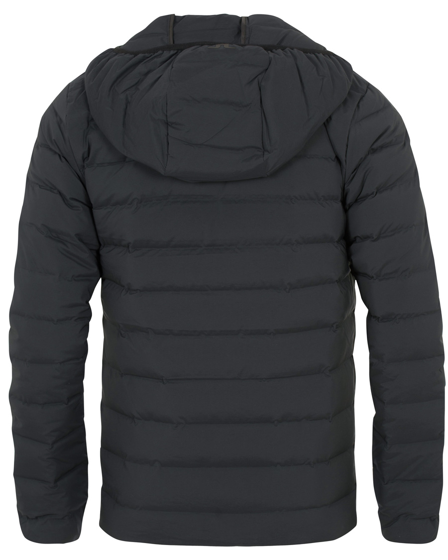 Homme | Manteaux Et Vestes | J.Lindeberg | Down Hood Channeled Nylon Jacket Anthracite