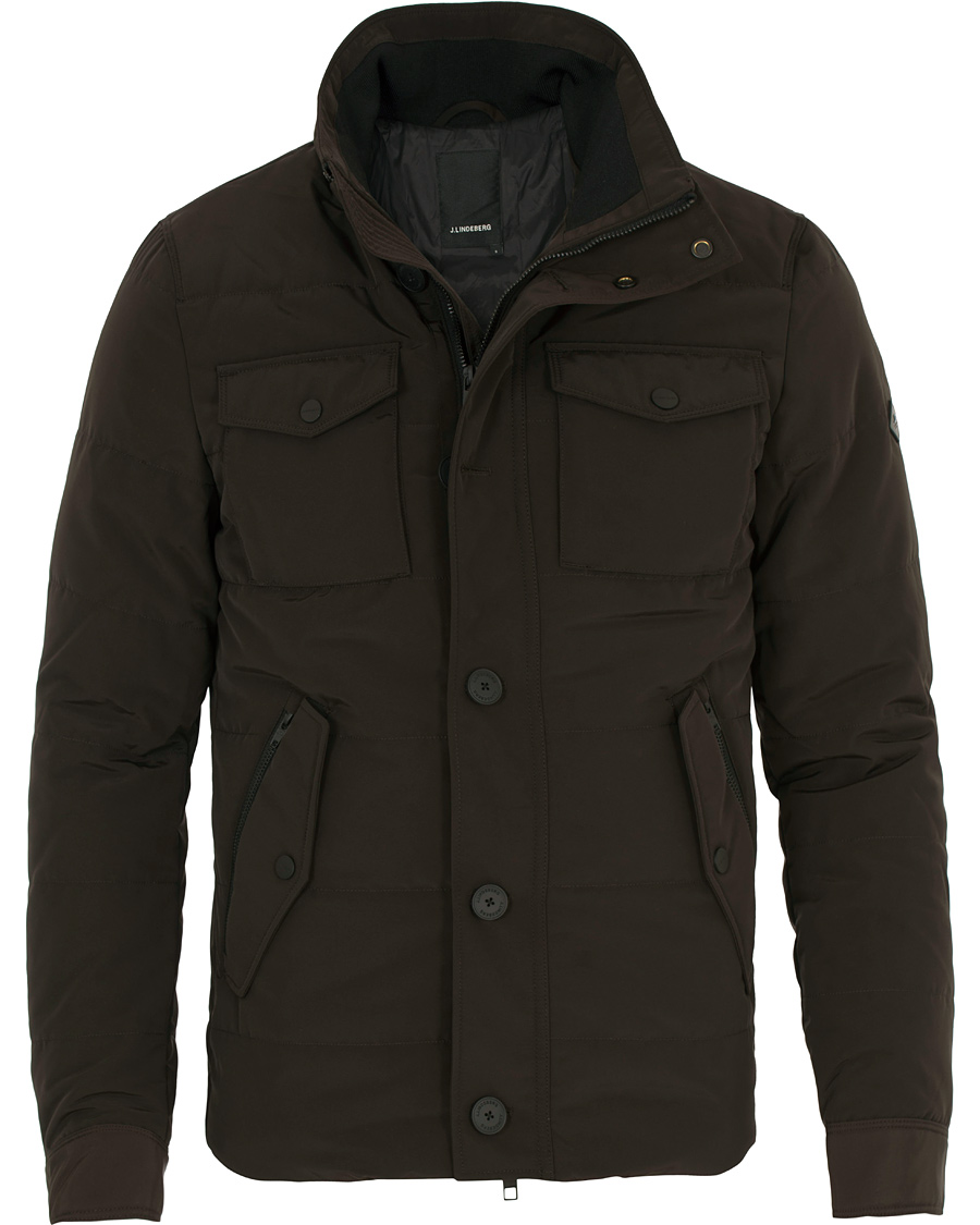 Homme | Manteaux Et Vestes | J.Lindeberg | Bailey Stuctured Poly Jacket Brown