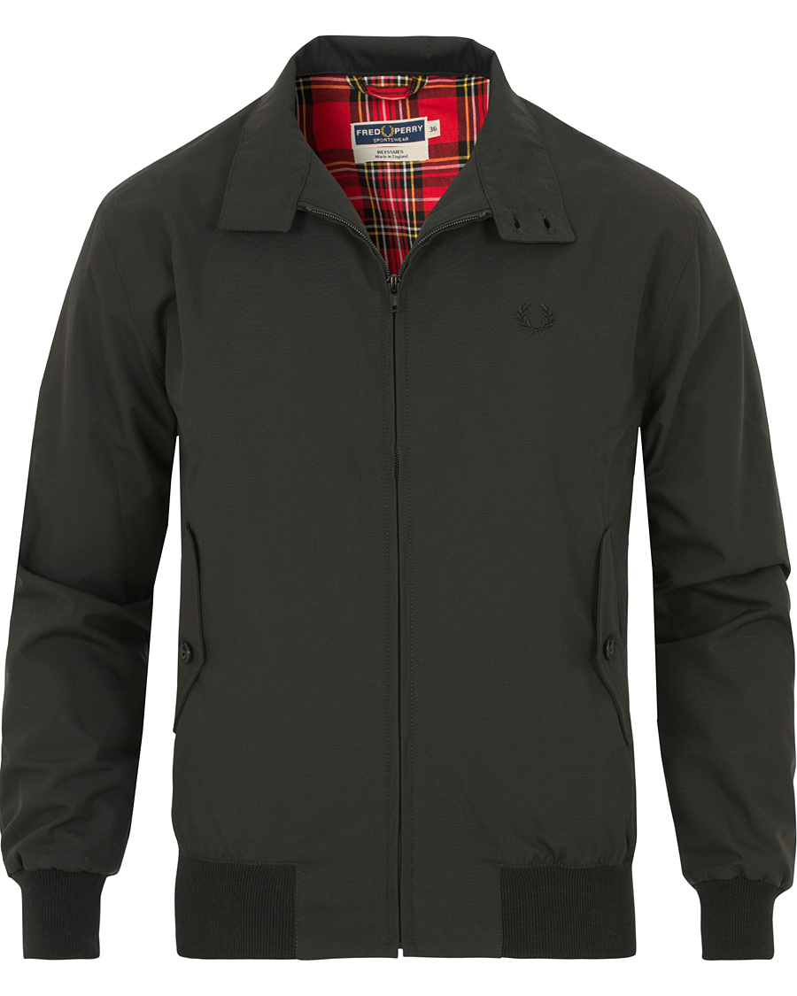 Homme | Manteaux Et Vestes | Fred Perry Reissues | Made In England Harrington Jacket Black