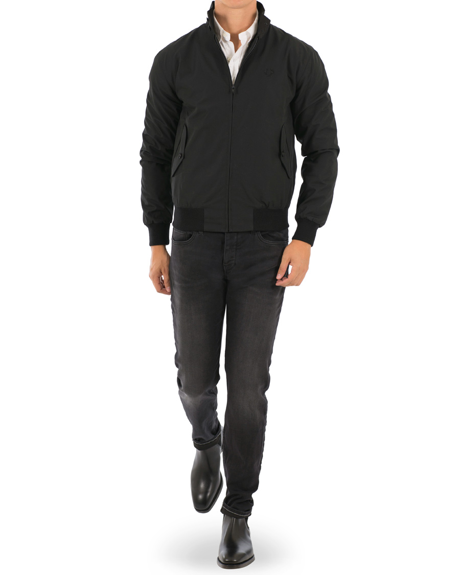 Homme | Manteaux Et Vestes | Fred Perry Reissues | Made In England Harrington Jacket Black