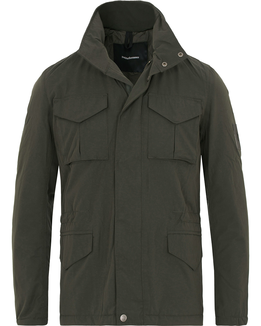Homme | Manteaux Et Vestes | Peak Performance | M65 Field Jacket Olive