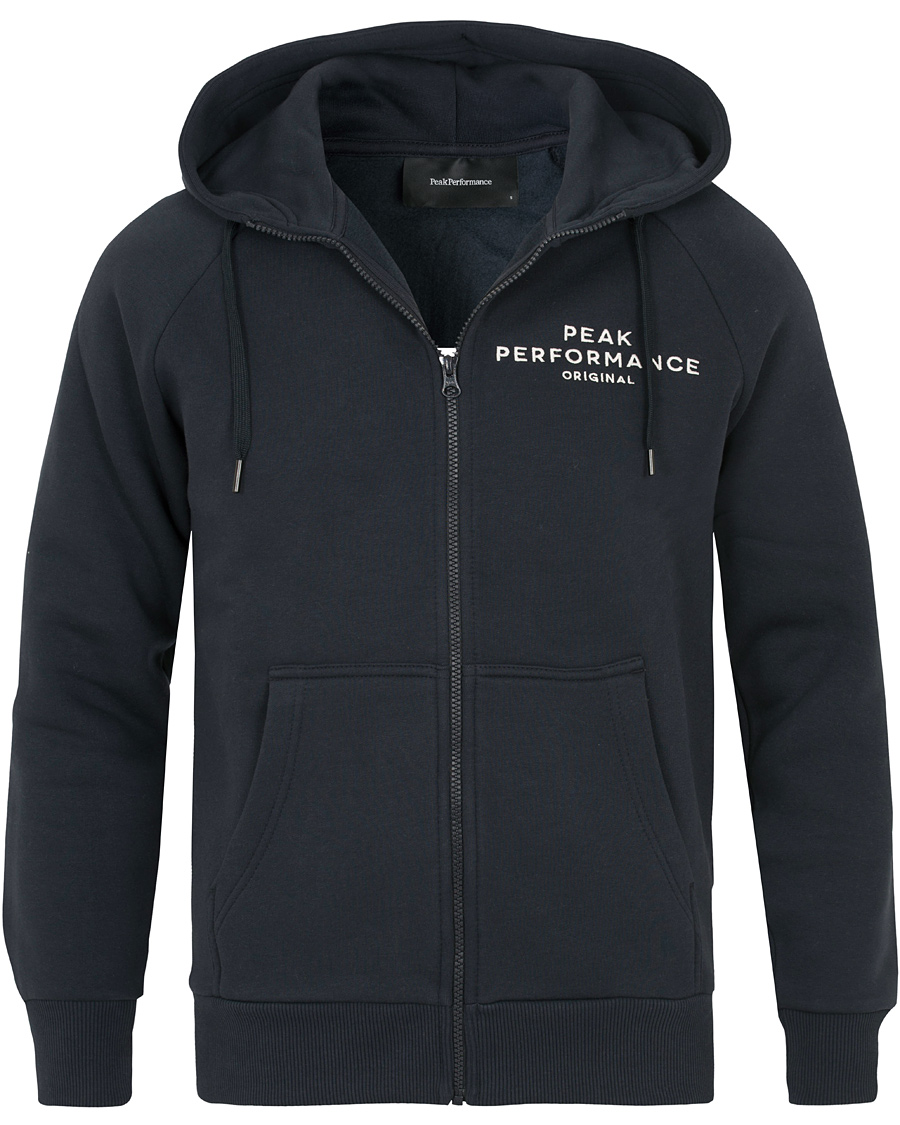 Homme | Pulls Et Tricots | Peak Performance | Original Full Zip Hoodie Navy
