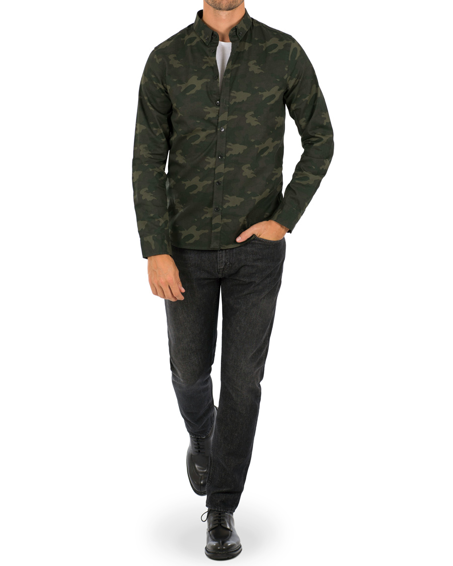 Homme | Chemises | Peak Performance | Keen Camo Shirt Green