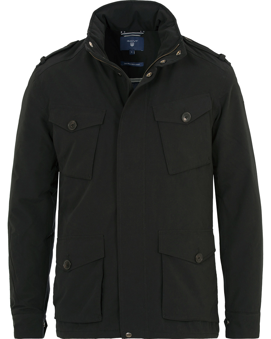 Heren | Jassen | GANT | The Field Tech Jacket Black